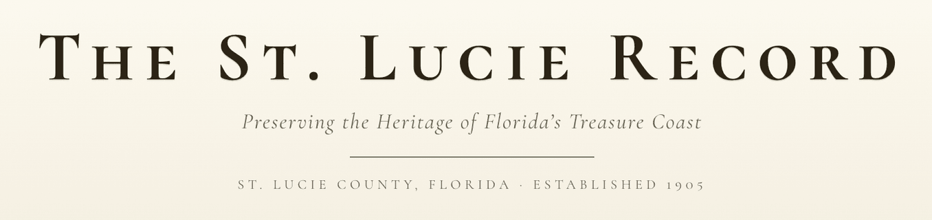 The St. Lucie Record